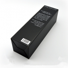 Custom Printed Black Corrugated Cardboard Box