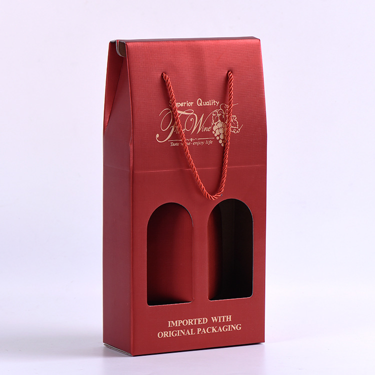 Corrugated Board Wine Gift Boxes With Logo